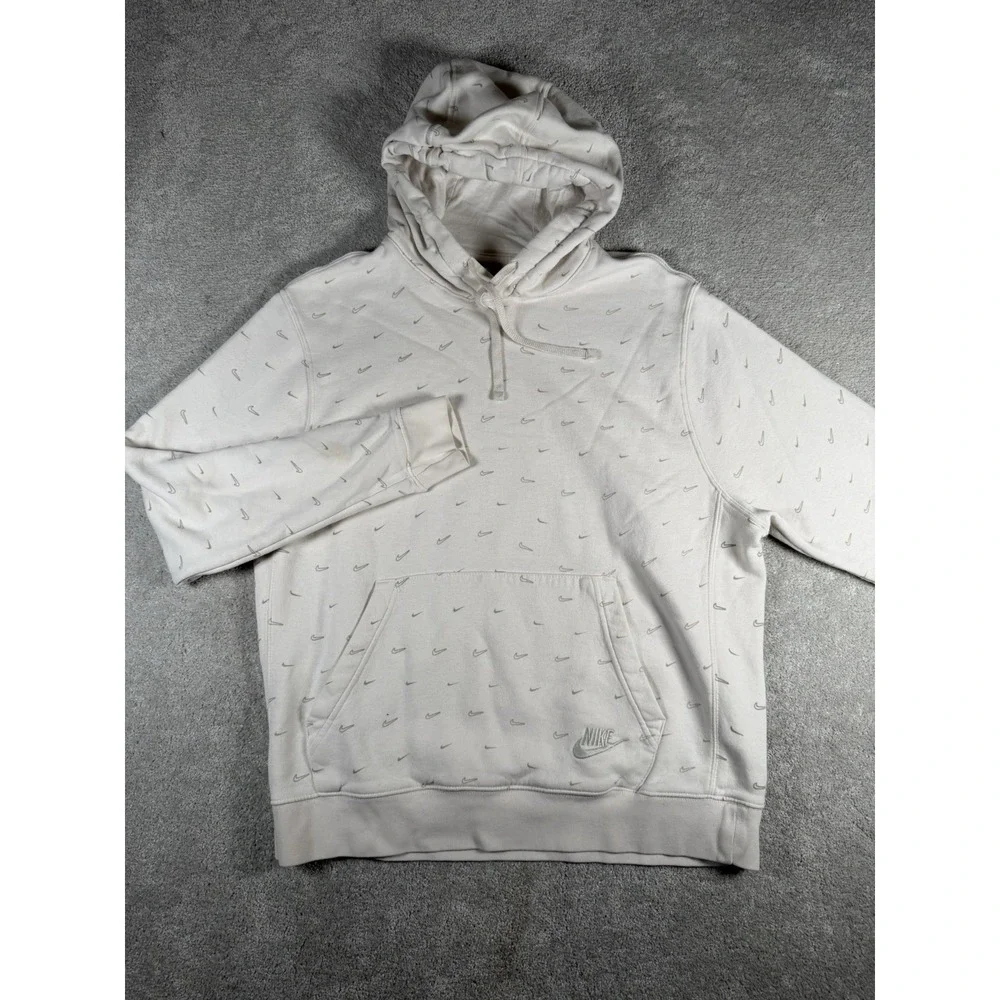 Nike White Hoodie 